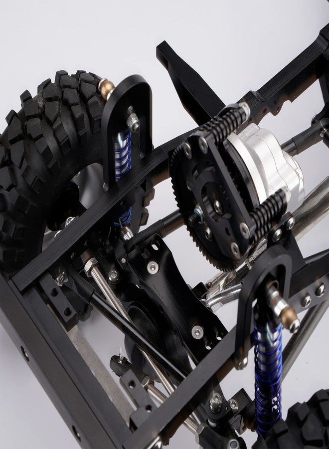 DJX 2pcs Aluminum Front/Rear Shock Tower Hoops Bracket Mount for 1/10 RC CAR RC4WD Gelande II Chassis (Front Shock Hoops) - Image 4